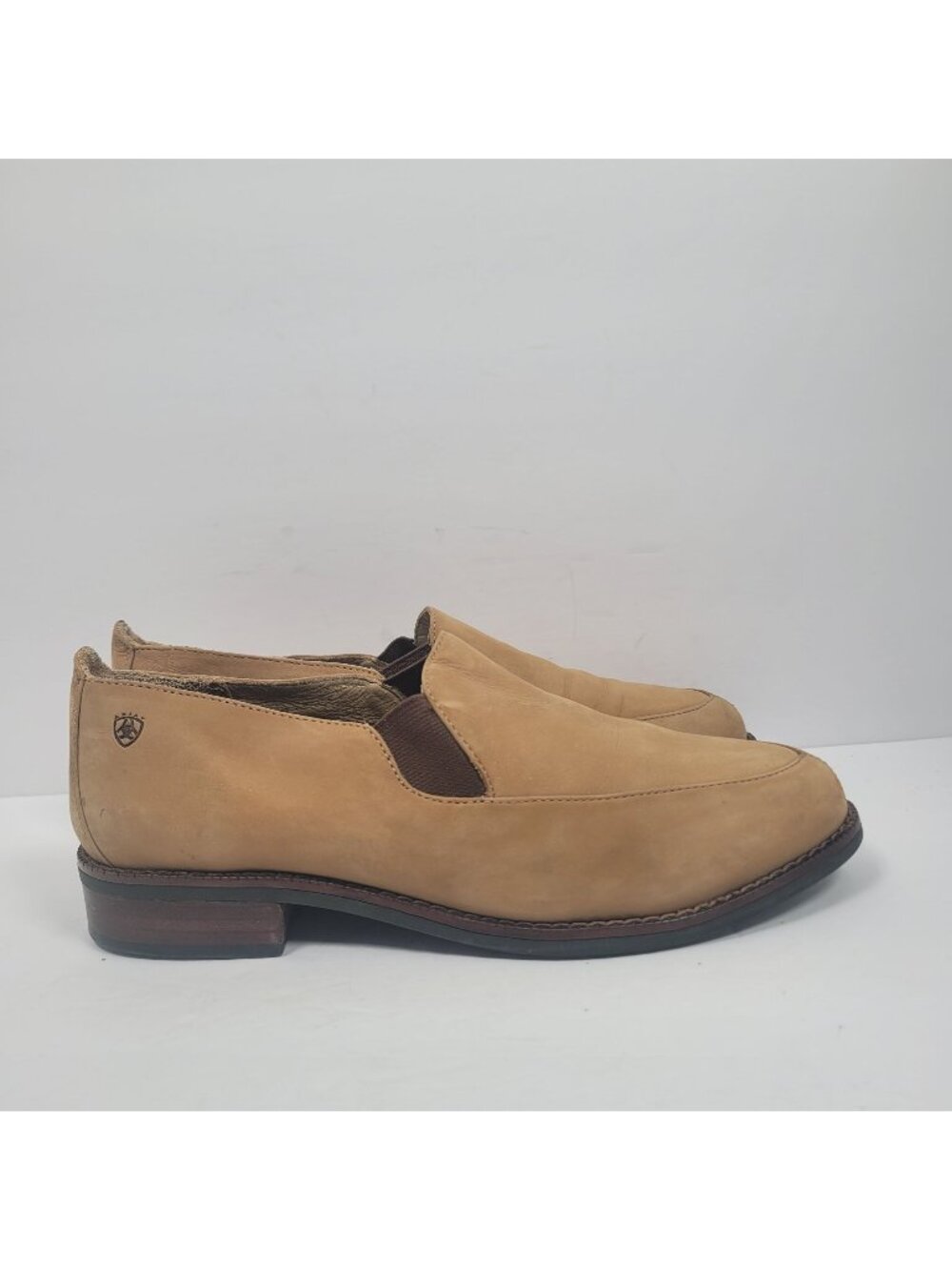 Ariat Cruiser Men's Tan Leather Slip On Shoes 93056 US Size 8.5